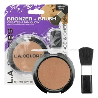 Bronzer Y Brocha La Colors