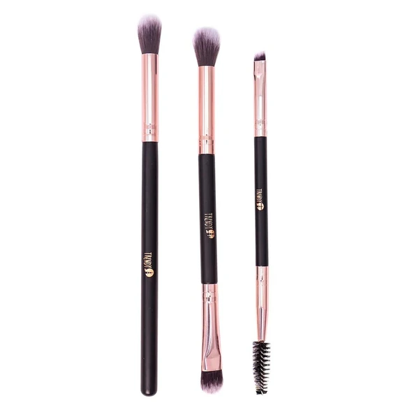 Kit Brocha Trendy Ojos x 3 Generica