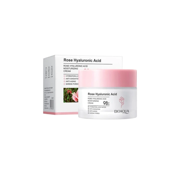 Crema Acido Hialuronico Rosas Bioaqua